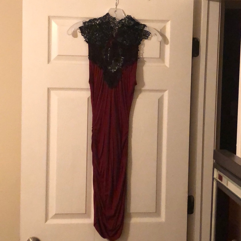 Red dress